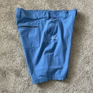HUK-FISHING Shorts - Sky Blue - Size XL